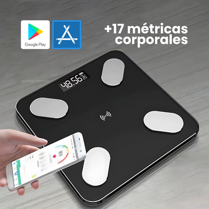 Bascula Smart ™ | Análisis Corporal + Guía